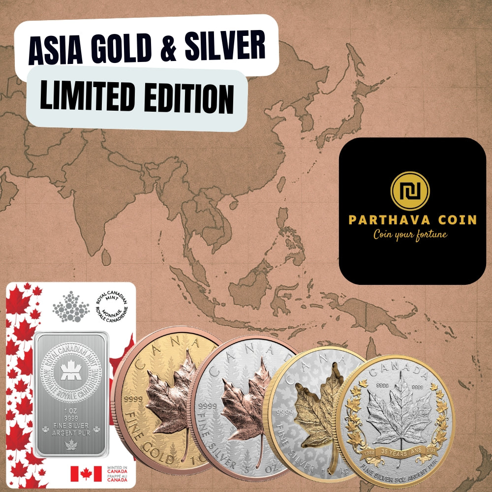 Asia Gold and Silver Coins - Parthava Coin