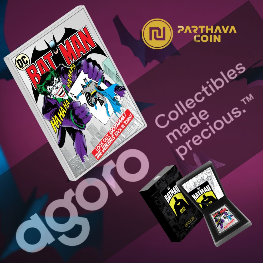 BATMAN™ 85 Years Batman 251 2024 5 oz $10 Silver Collectible Coin