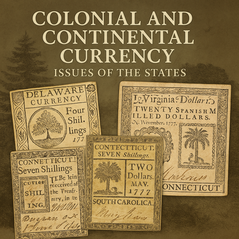 Colonial and Continental Currency: Issues of the States - Parthava Coin