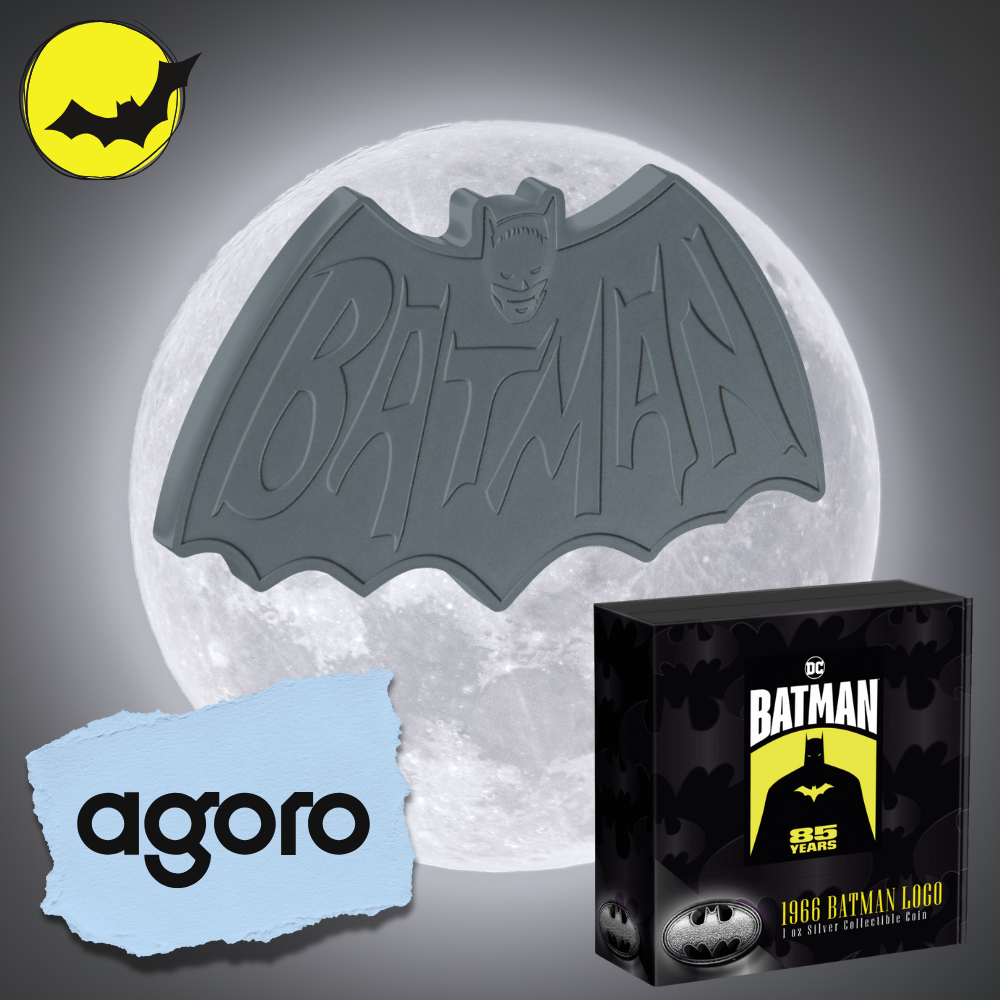 The BATMAN™ LOGO 85th Anniversary Silver Coin