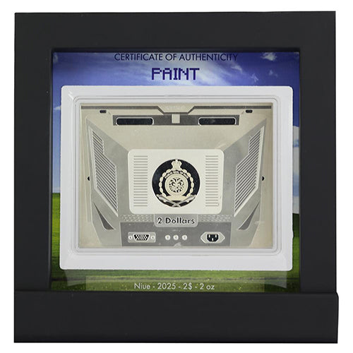 Paint Back to the Pixel 2 Oz Silver Coin 2025