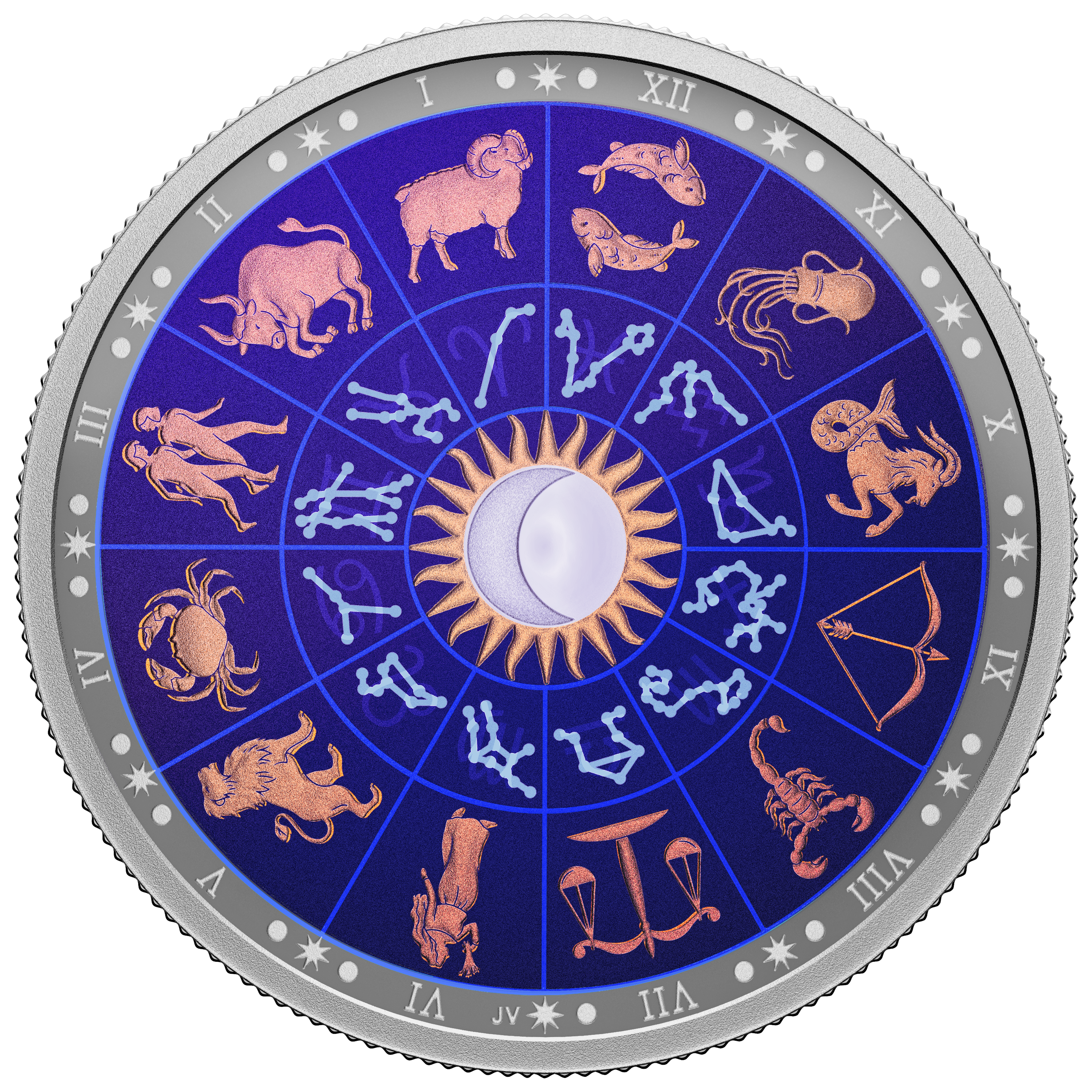 SIGNS OF THE ZODIAC 2 Oz Silver Coin $30 Canada 2022