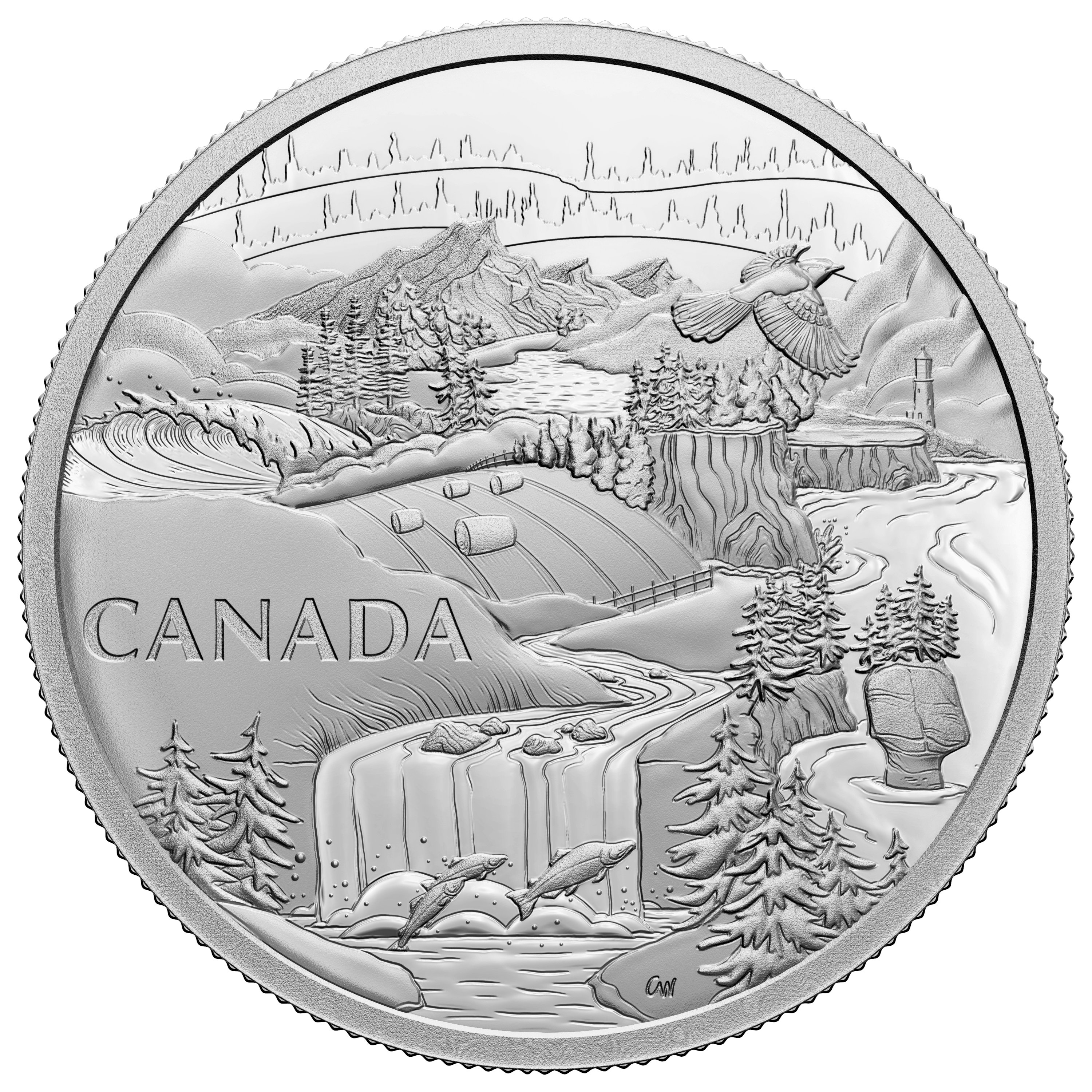 VISIONS OF CANADA 2 Oz Silver Coin $30 Canada 2022