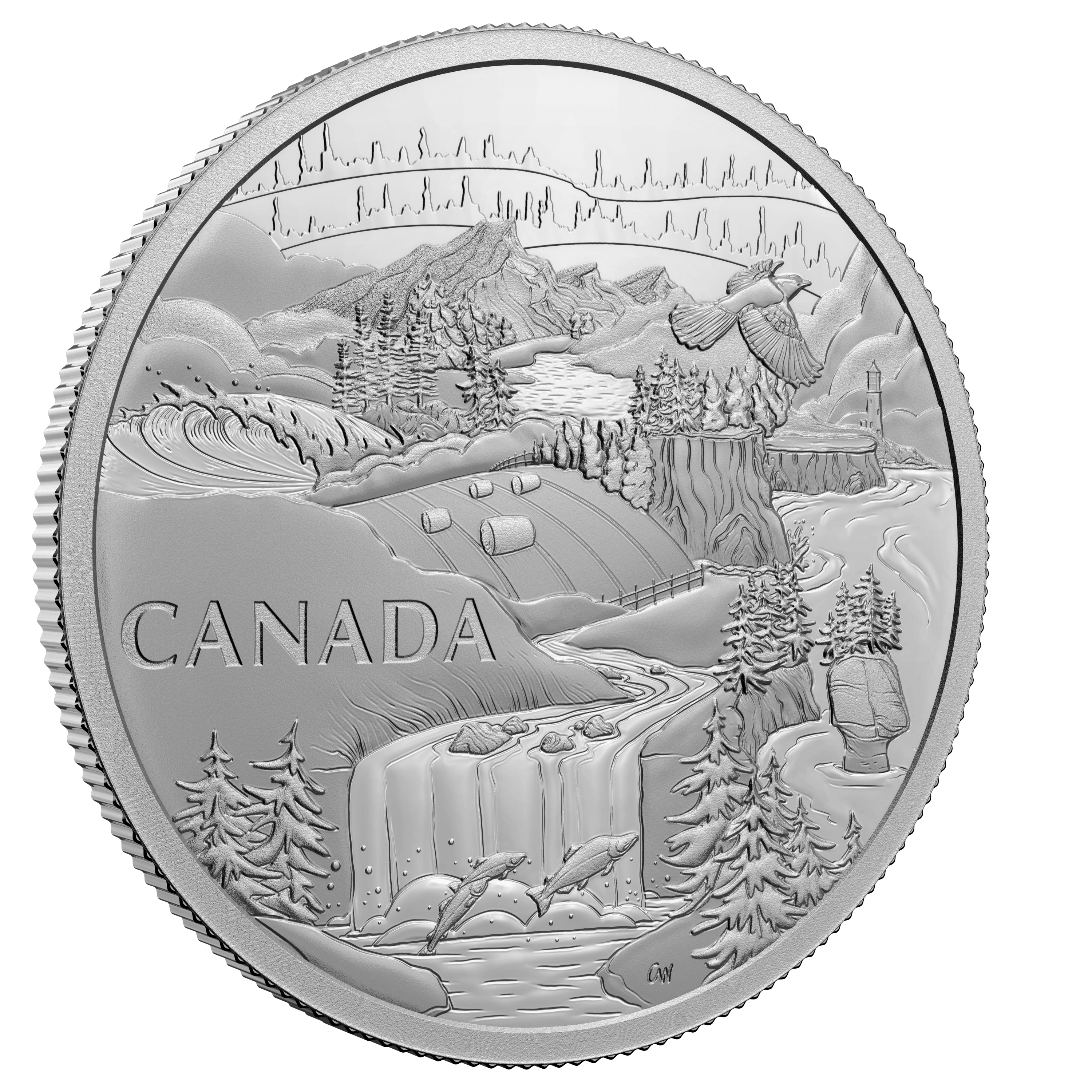 VISIONS OF CANADA 2 Oz Silver Coin $30 Canada 2022