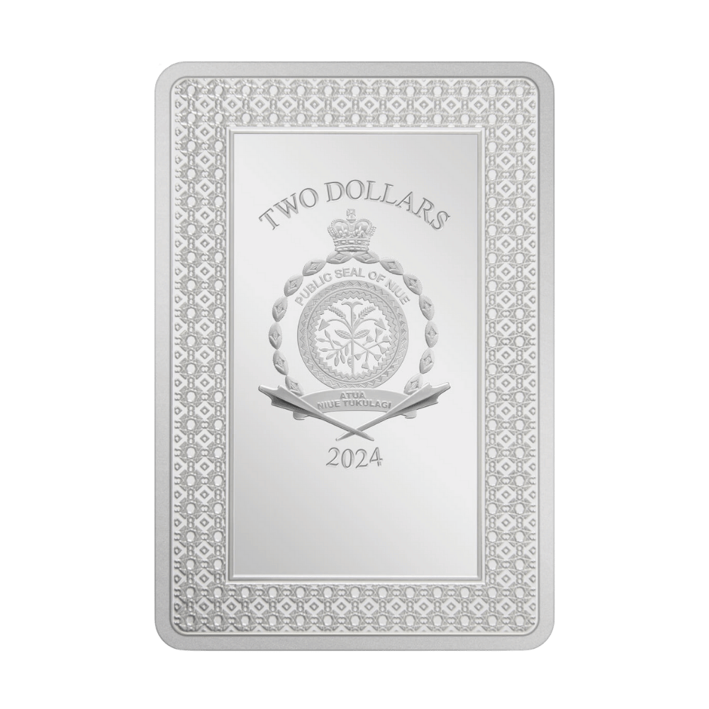 Tarot Cards The Moon 1 Oz Silver Coin - PARTHAVA COIN