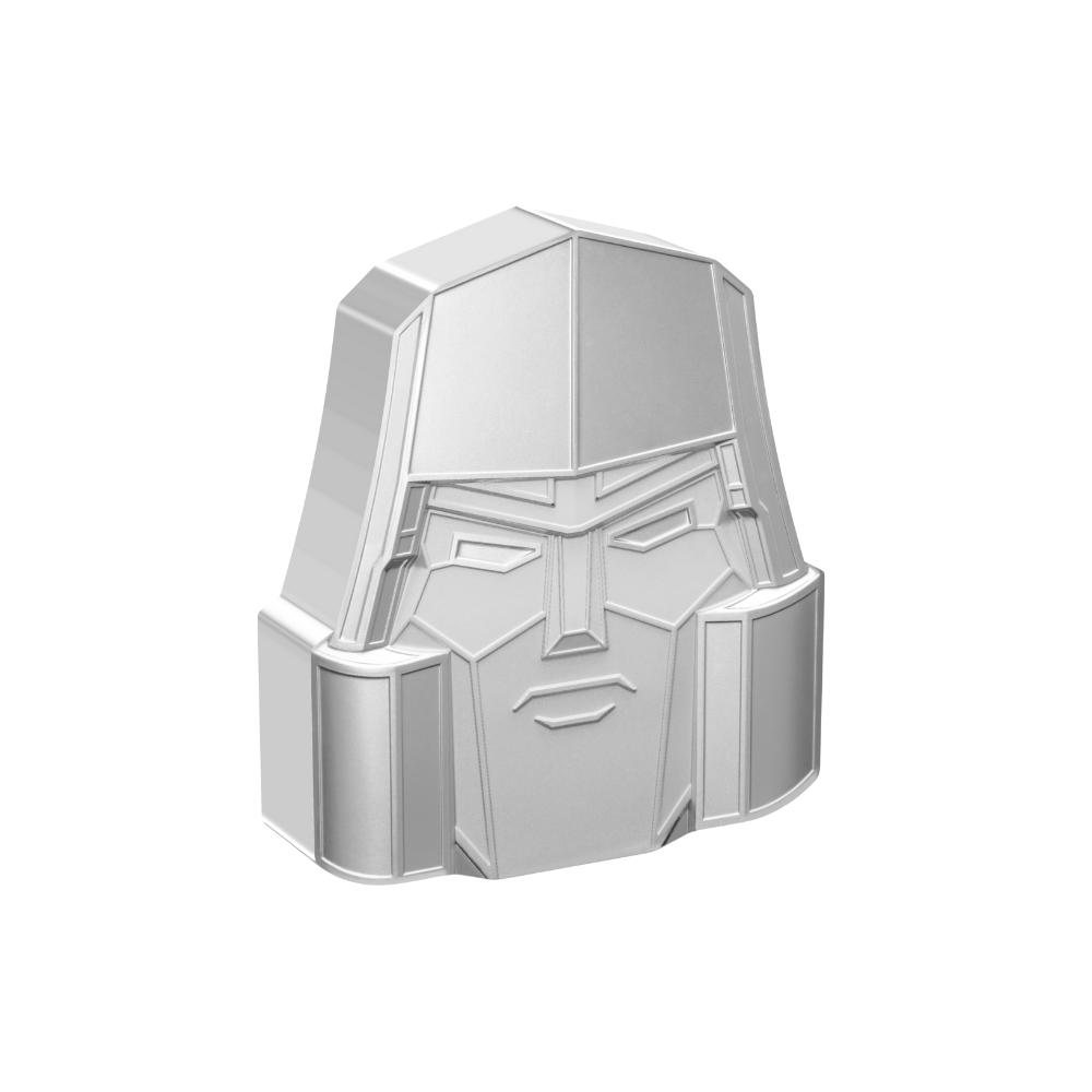 MEGATRON 40th Anniversary 3 Oz Silver Coin $5 Niue 2024