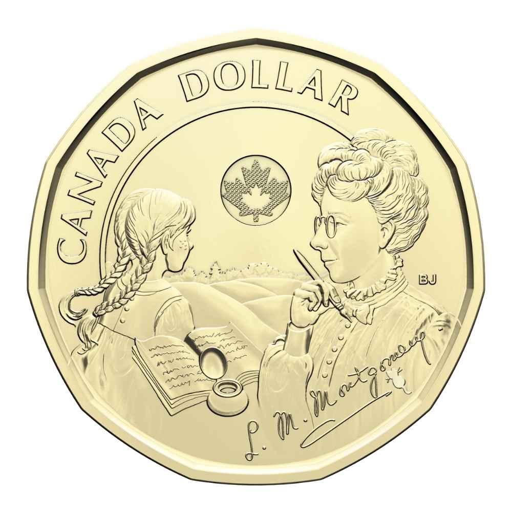 2024 $1 150th Anniversary of the Birth of L. M. Montgomery Non-colourized Special Wrap Roll - PARTHAVA COIN