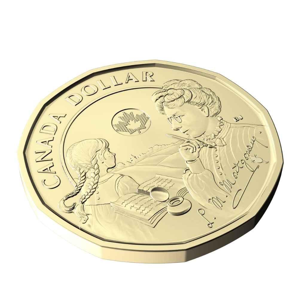 2024 $1 150th Anniversary of the Birth of L. M. Montgomery Non-colourized Special Wrap Roll - PARTHAVA COIN