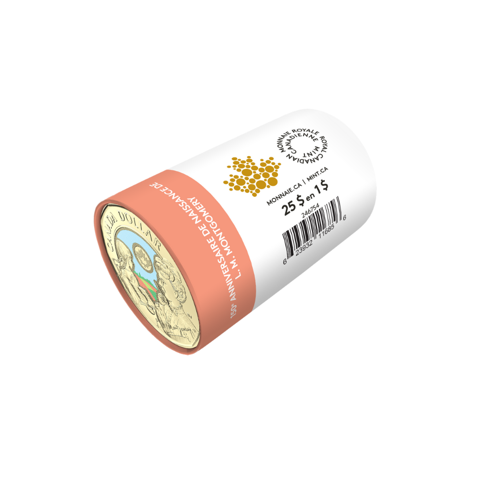2024 $1 150th Anniversary of the Birth of L. M. Montgomery Colourized Special Wrap Roll