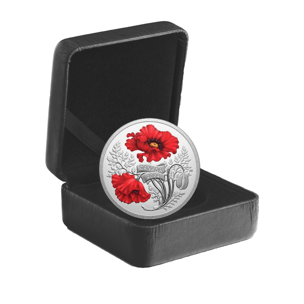 Remembrance Day 1 Oz Silver Coin $20 Canada 2024 - PARTHAVA COIN