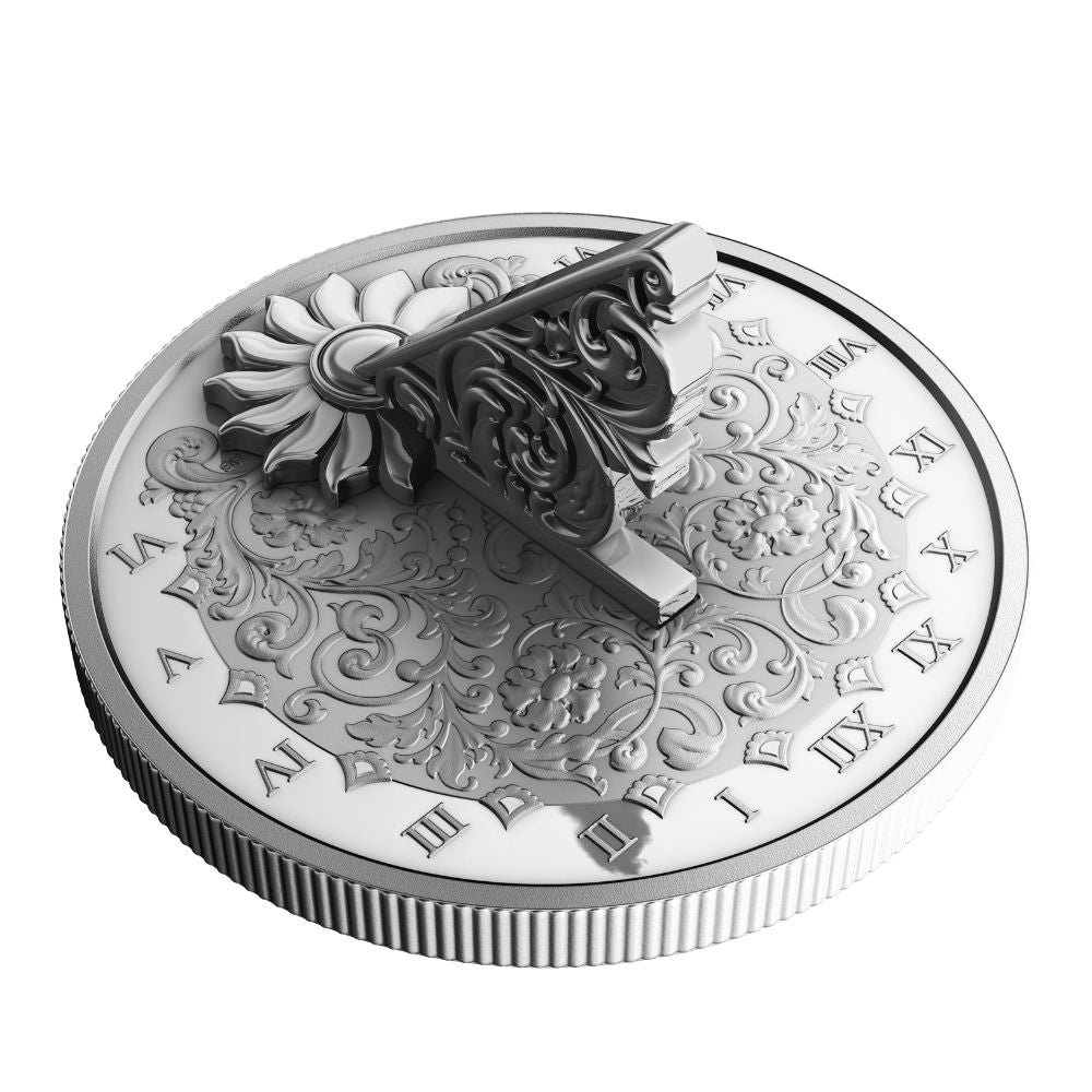 The Sundial 1 Oz Fine Silver Coin $20 Canada 2024 - PARTHAVA COIN
