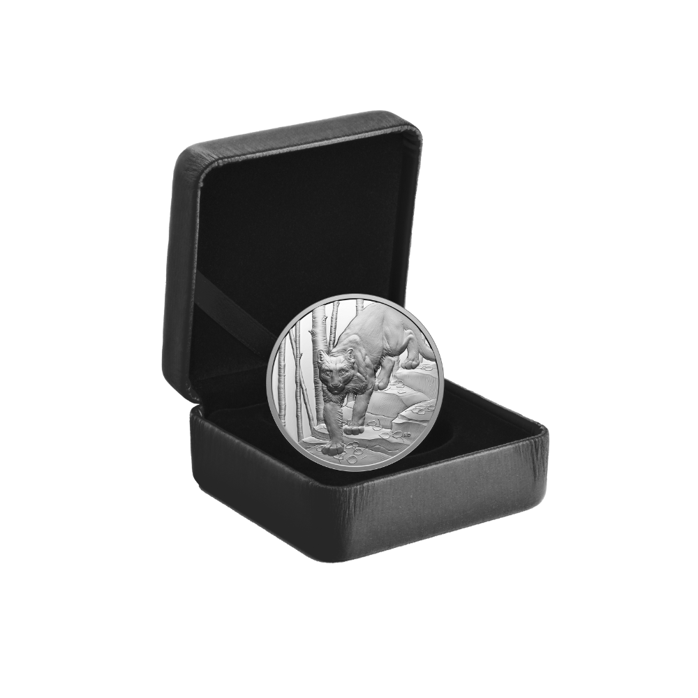 COUGAR Great Hunters 1 oz Silver Coin $20 Canada 2024