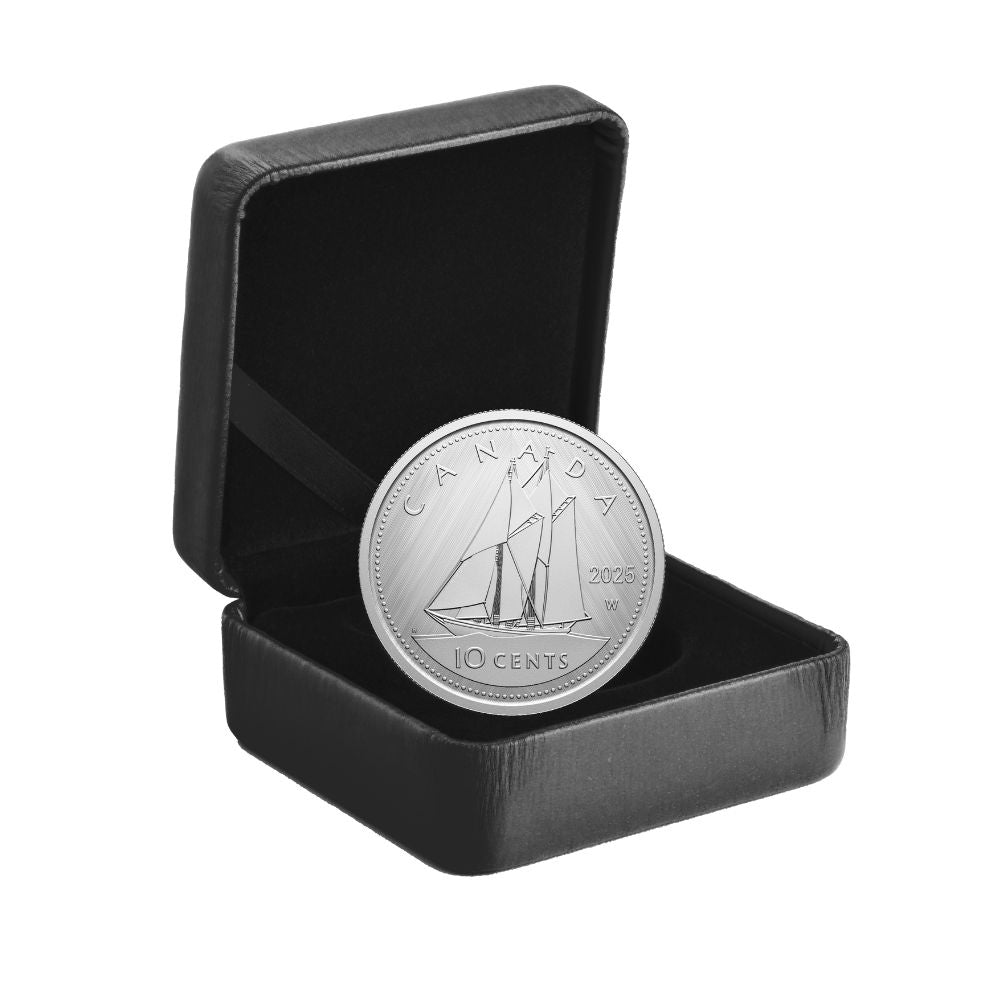W Mint Mark Bluenose 1 Oz Silver Coin Canada 2025 - PARTHAVA COIN