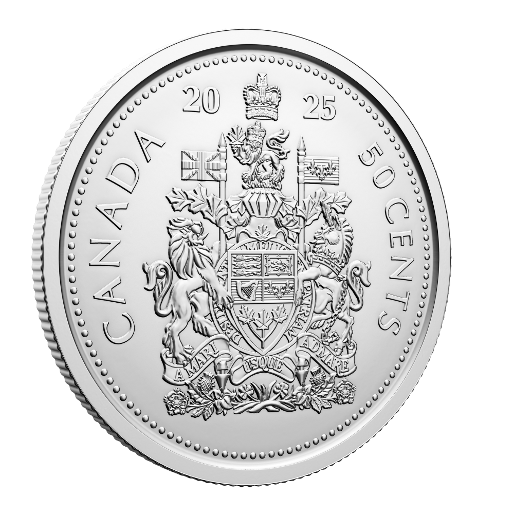 50 Cent Special Wrap Circulation Roll 2025 Canada