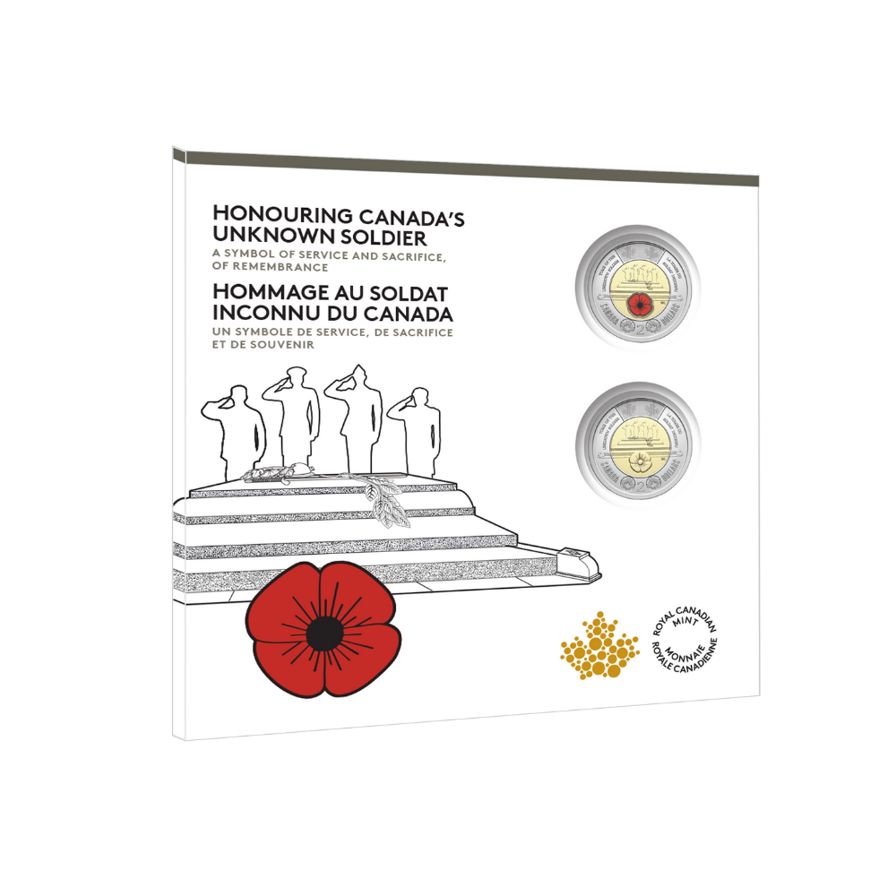 2025 Commemorative Collector Keepsake Card Honouring Canada’s Unknown Soldier ROYAL CANADIAN MINT