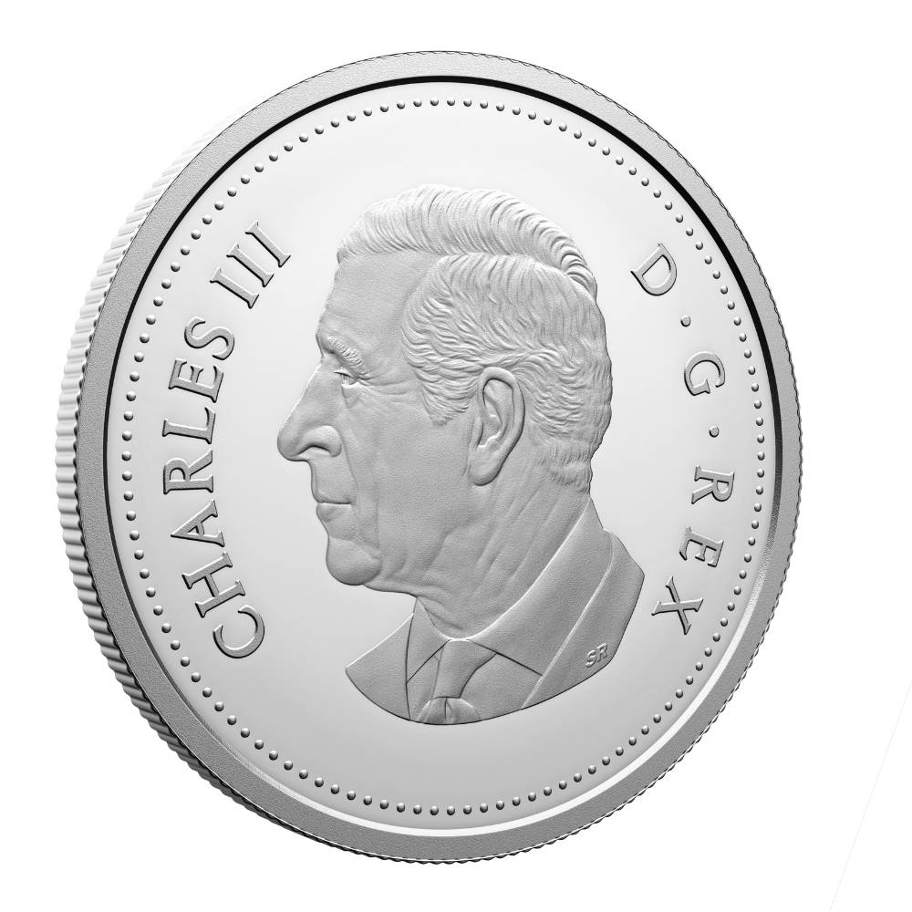 Tomb of the Unknown Soldier (2000-2025) Fine Silver Proof Dollar 2025 Canada obverse oblique - Royal Canadian Mint