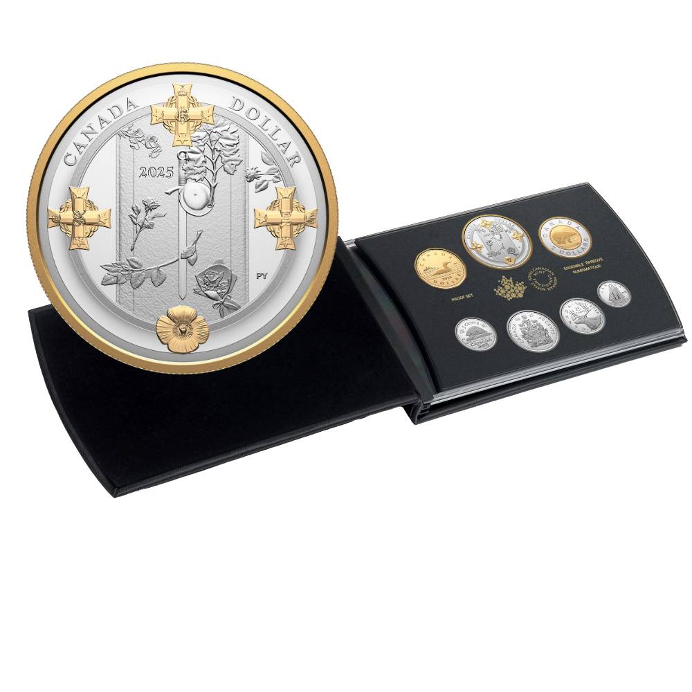 Tomb of the Unknown Soldier (2000-2025) Fine Silver Proof Set Canada 2025 packaging - Royal Canadian Mint
