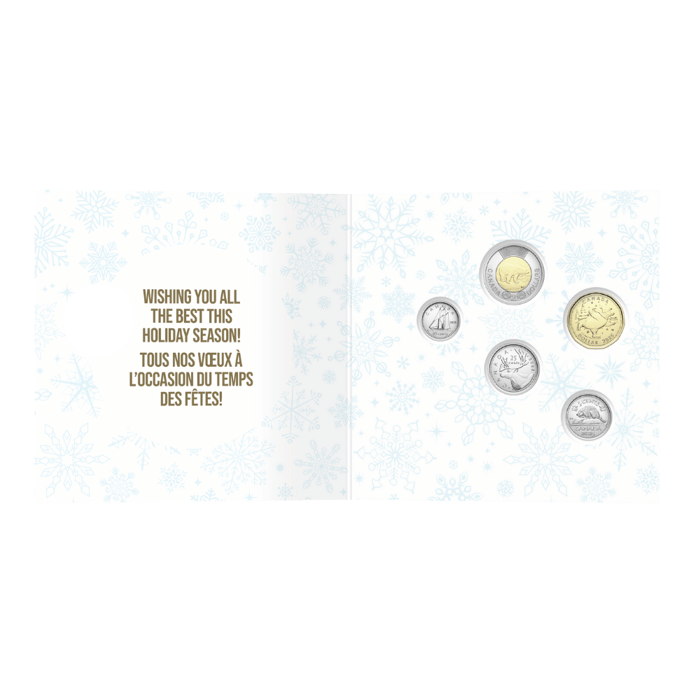 Holiday Gift Card Set 2025 Royal Canadian Mint