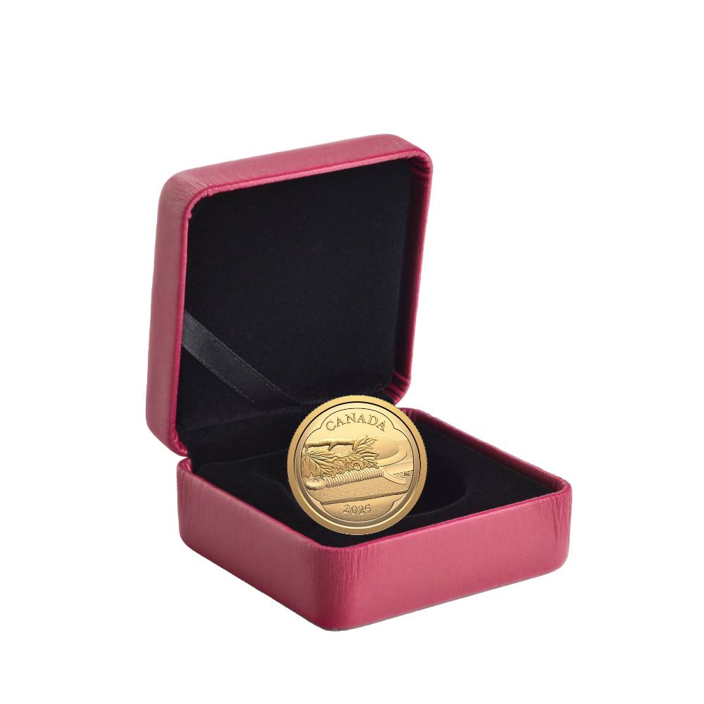 Tomb of the Unknown Soldier Pure Gold Coin (2000–2025) 2025 Canada presentation box - Royal Canadian Mint