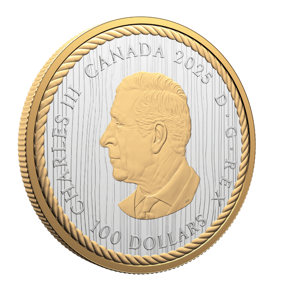 The Hunter 10 Oz Fine Silver Coin Canada 2025 Royal Canadian Mint