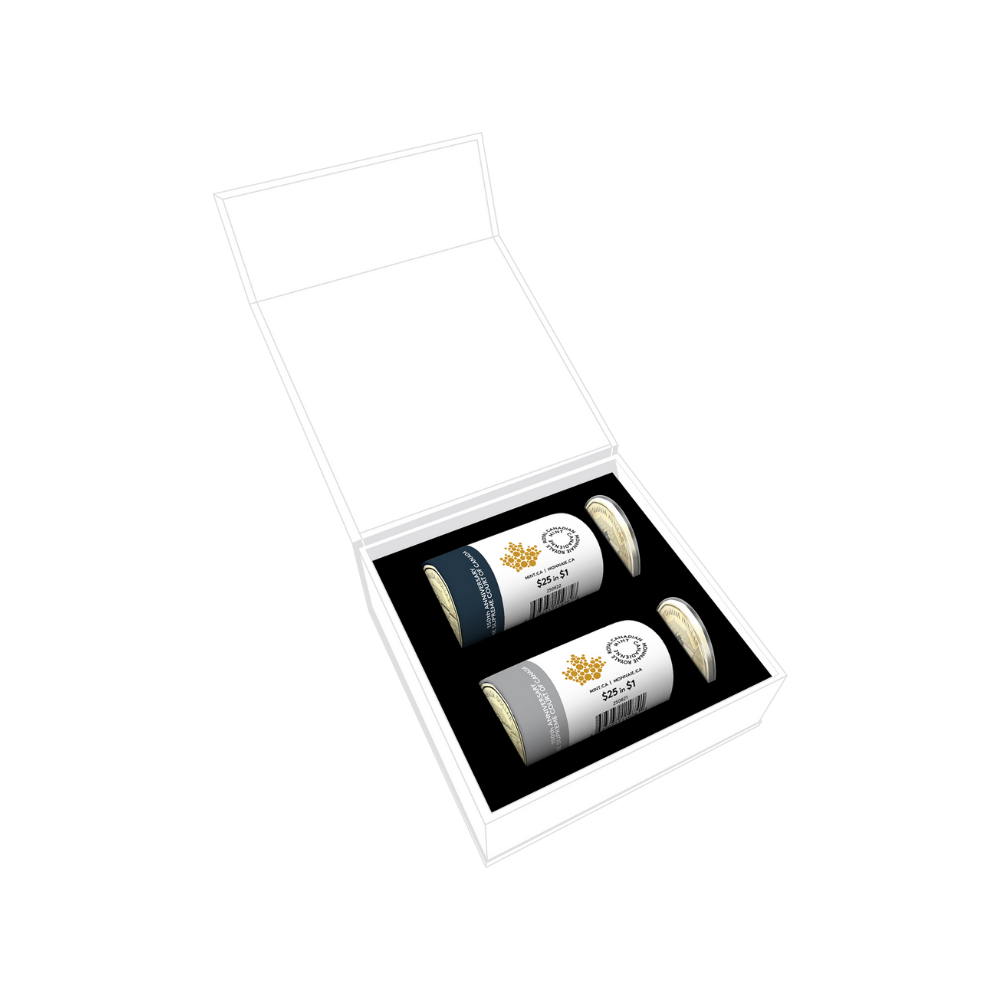 2025 $1 150th Anniversary of the Supreme Court of Canada Special Wrap Roll Box Set