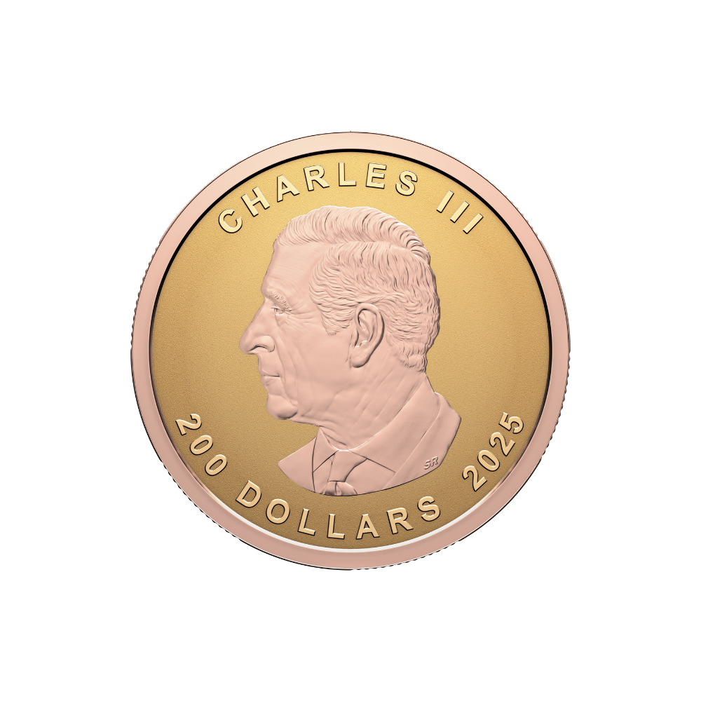 Gold Maple Leaf Pure Gold Ultra-High Relief Coin 2025