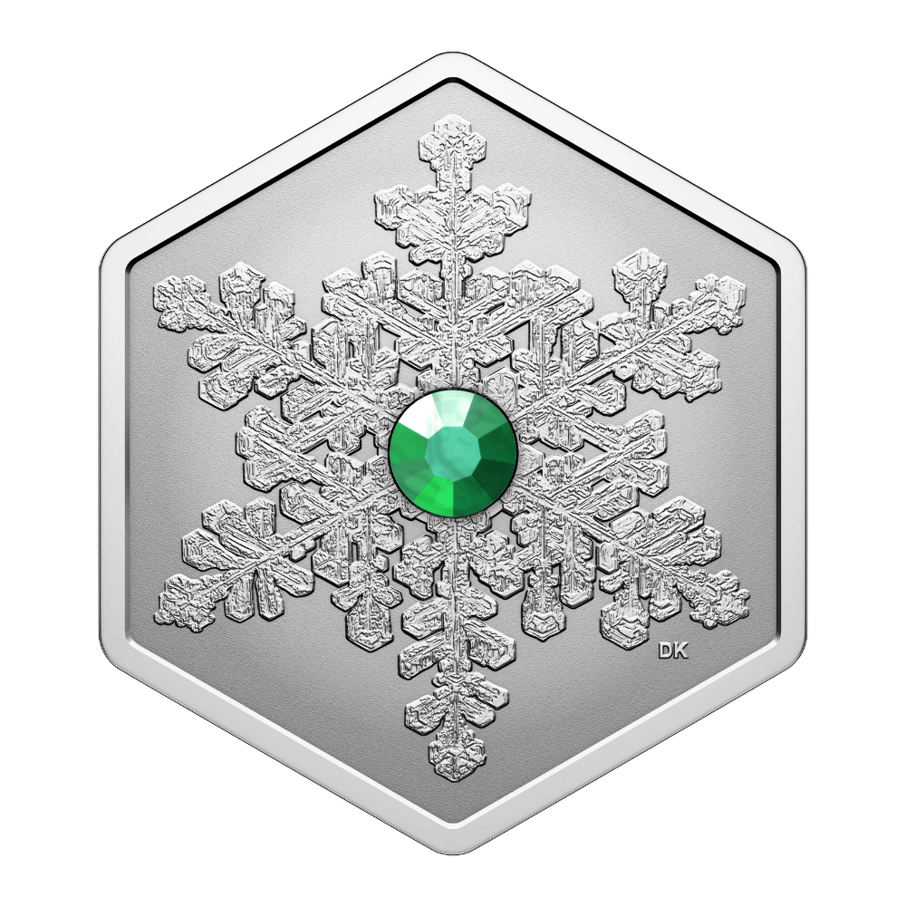 Snowflake 1 Oz Fine Silver Coin Canada 2025 Royal Canadian Mint