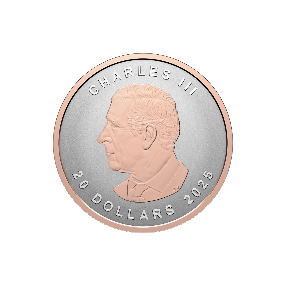 Silver Maple Leaf 1 Oz Fine Silver Coin Ultra-High Relief Coin 2025