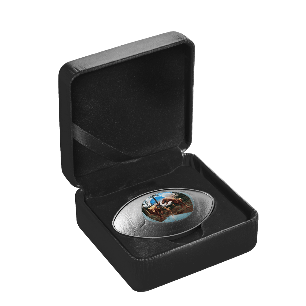 Dinosaur Eye 1 Oz Fine Silver Coin Canada 2025 Royal Canadian Mint