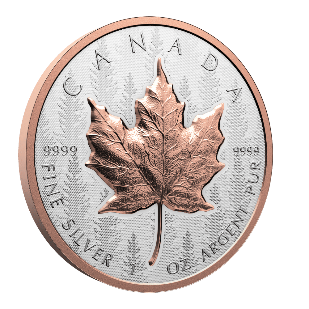 Silver Maple Leaf 1 Oz Fine Silver Coin Ultra-High Relief Coin 2025 Royal Canadian Mint