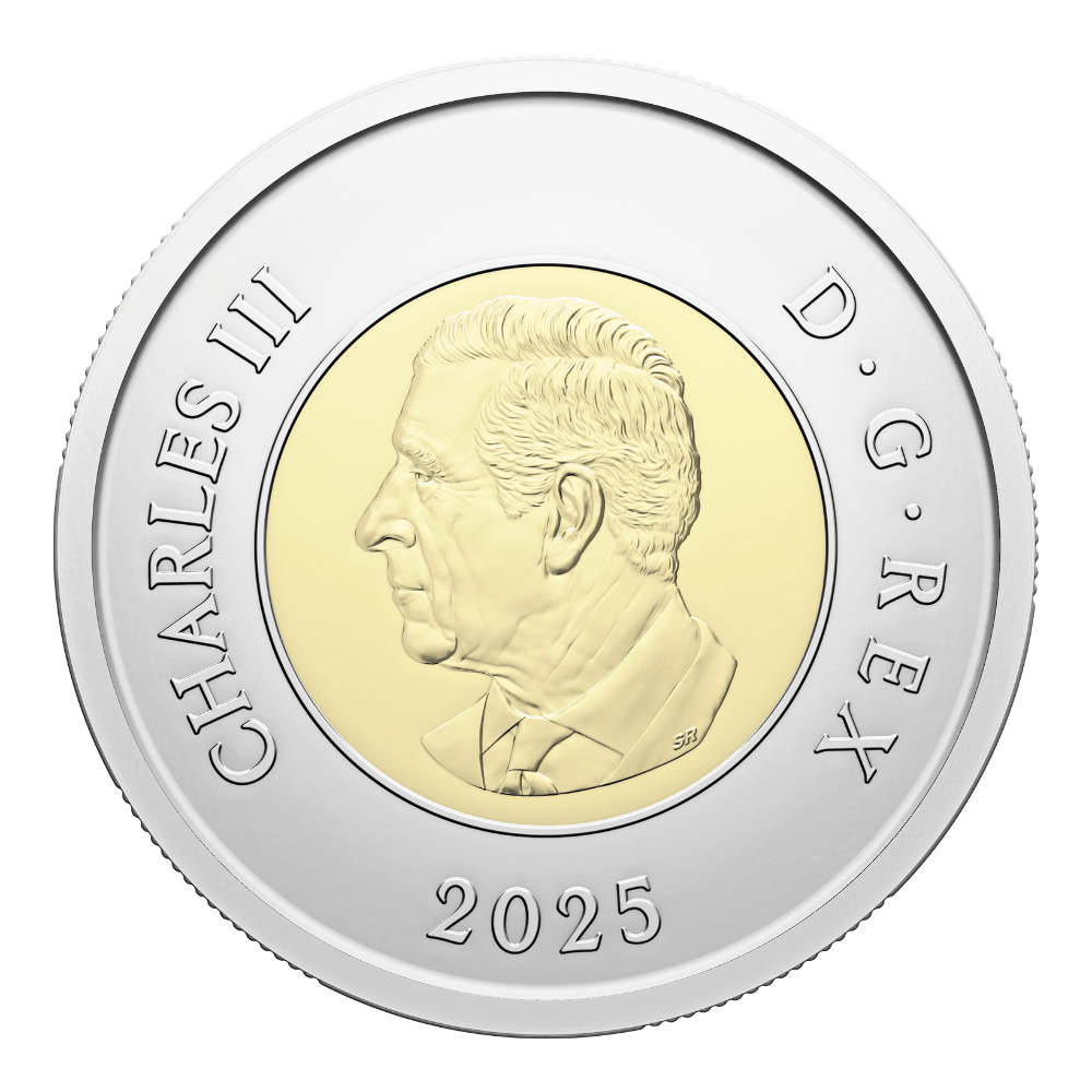 2025 $2 Celebrating the Life and Art of Daphne Odjig Non-colourized Special Wrap Roll Royal Canadian Mint