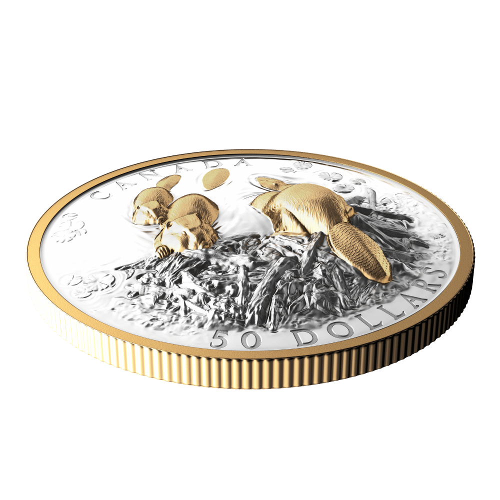 Canadian Symbol: The Beaver Fine Silver Coin Canada 2025 Royal Canadian Mint