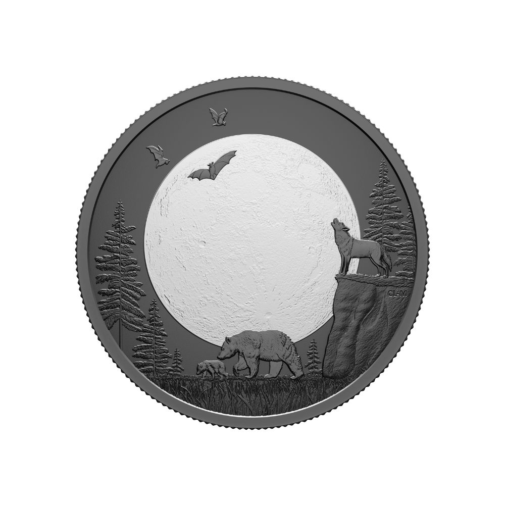 Moon phases Puzzle Coin Set Canada 2025