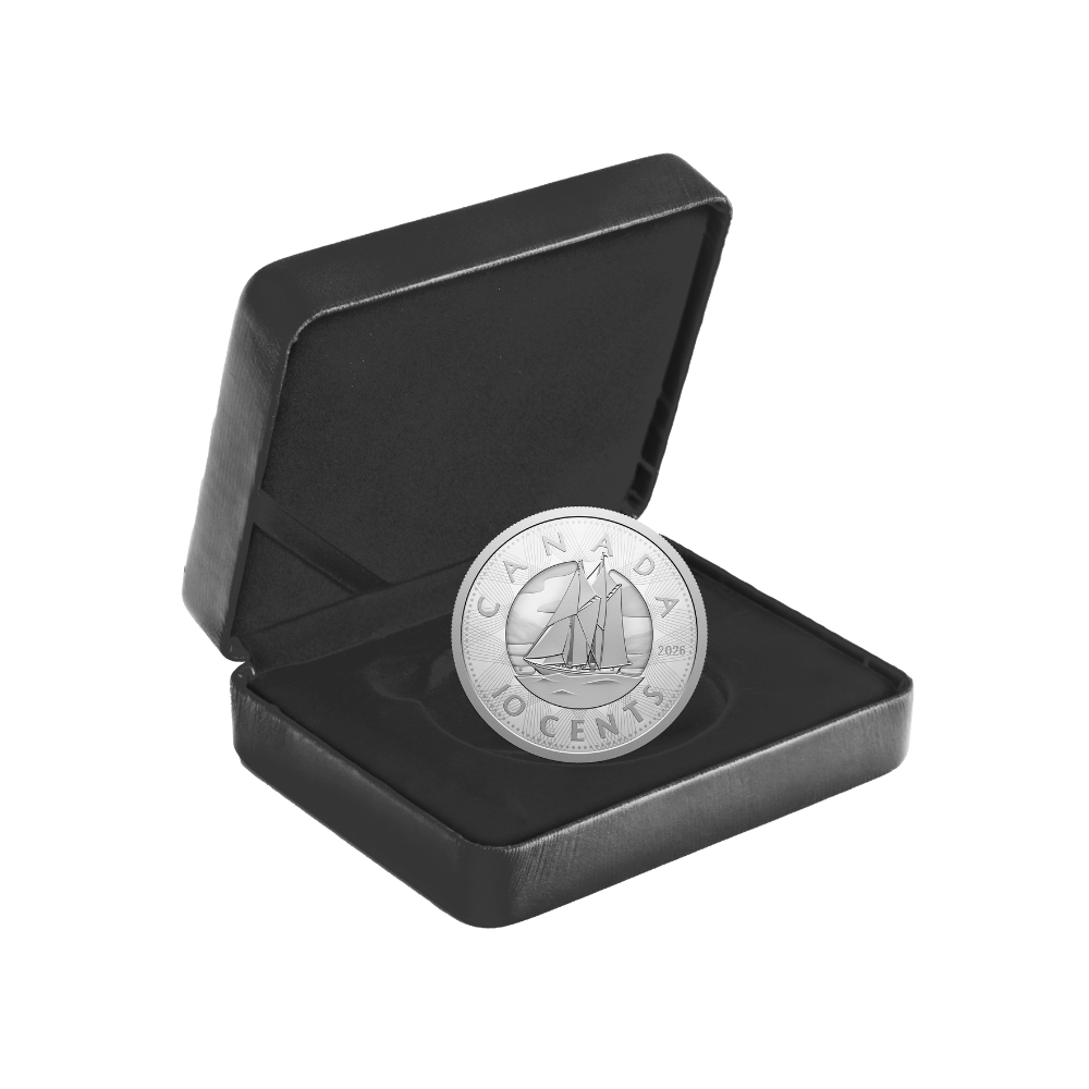 Multilayered Bluenose Fine Silver Coin Canada 2026 Royal Canadian Mint