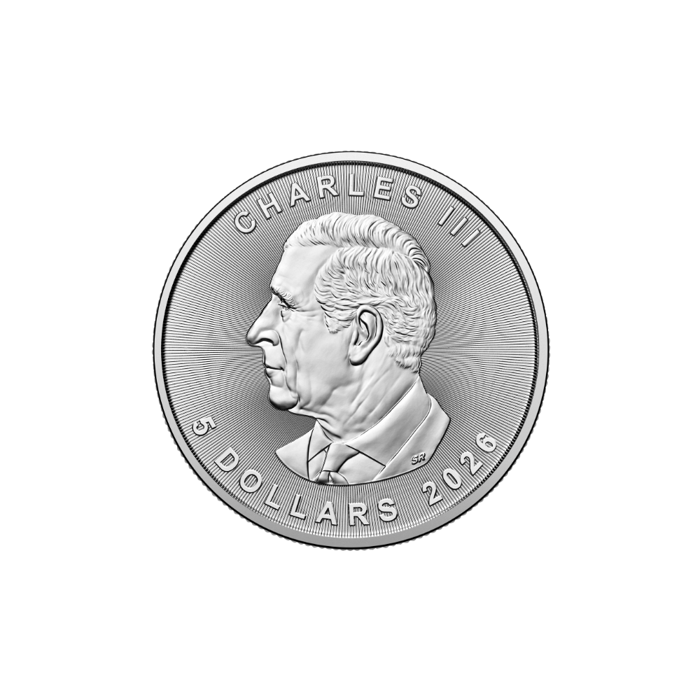 2026 Treasured Silver Maple Leaf: Celebration Privy Mark 1 Oz 99.99% Pure Silver Coin (Premium Bullion) Royal Canadian Mint