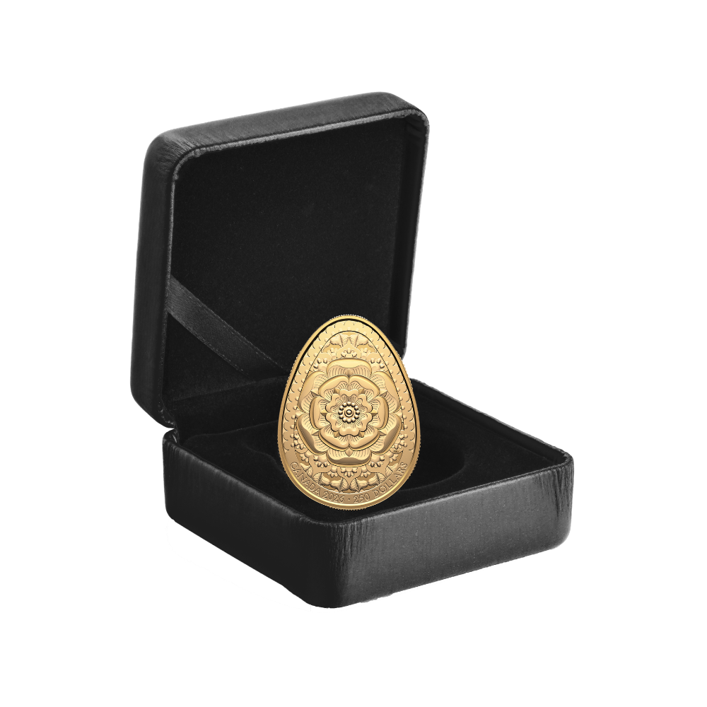 Pysanka Pure Gold Coin Canada 2026 Royal Canadian Mint