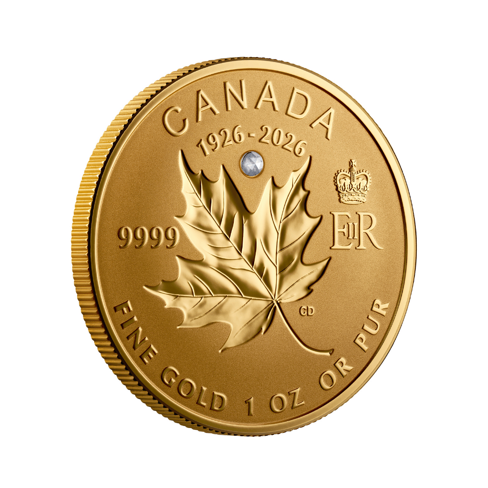 Pure Gold Fractional Set Commemorate the 100th Birthday of Queen Elizabeth II 2026 Royal Canadian Mint