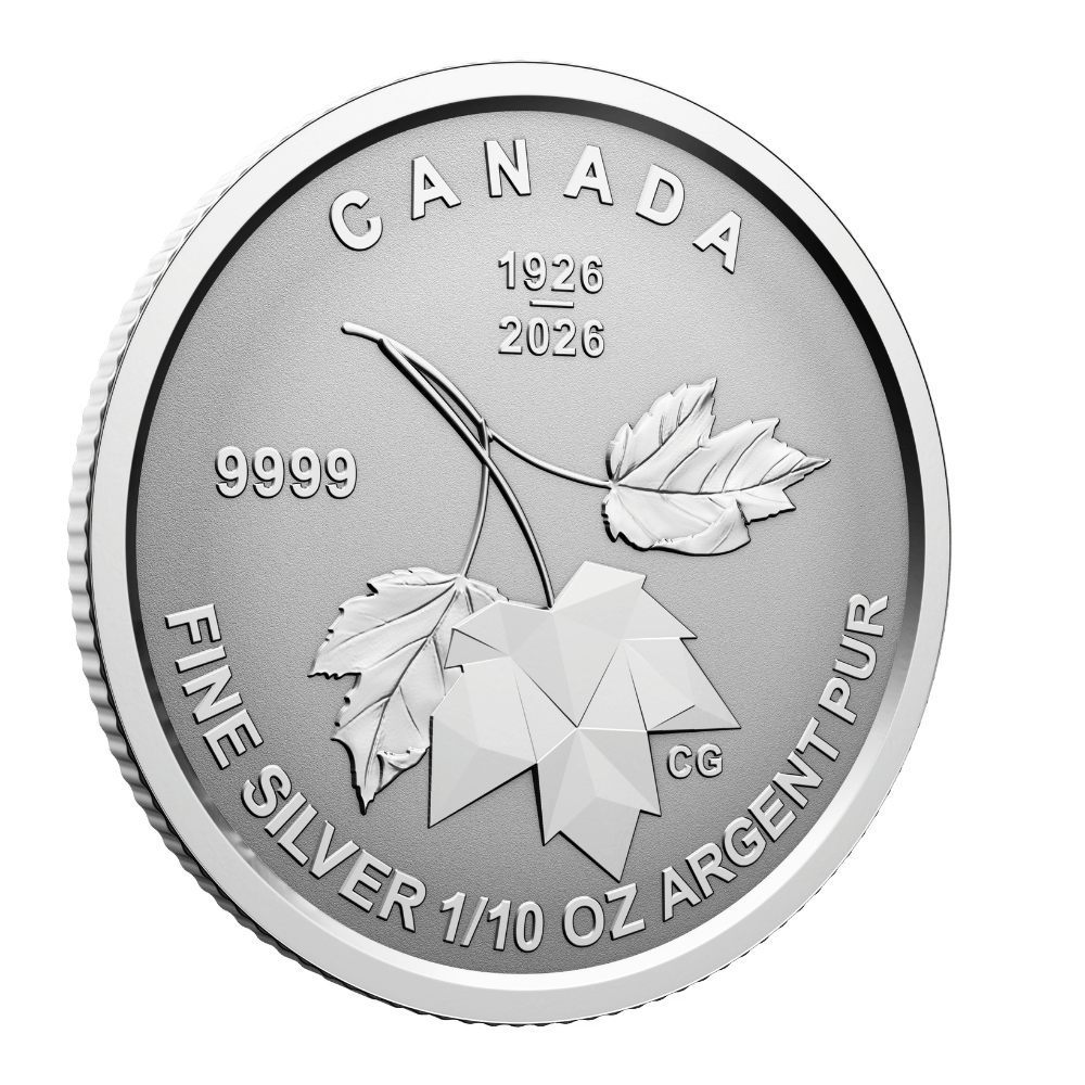 Fine Silver Fractional Set Commemorate the 100ᵗʰ Birthday of Queen Elizabeth II 2026 Royal Canadian Mint