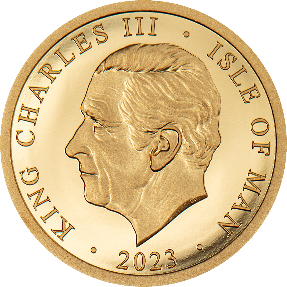 ONE NOBLE Gold Coin Isle of Man 2023