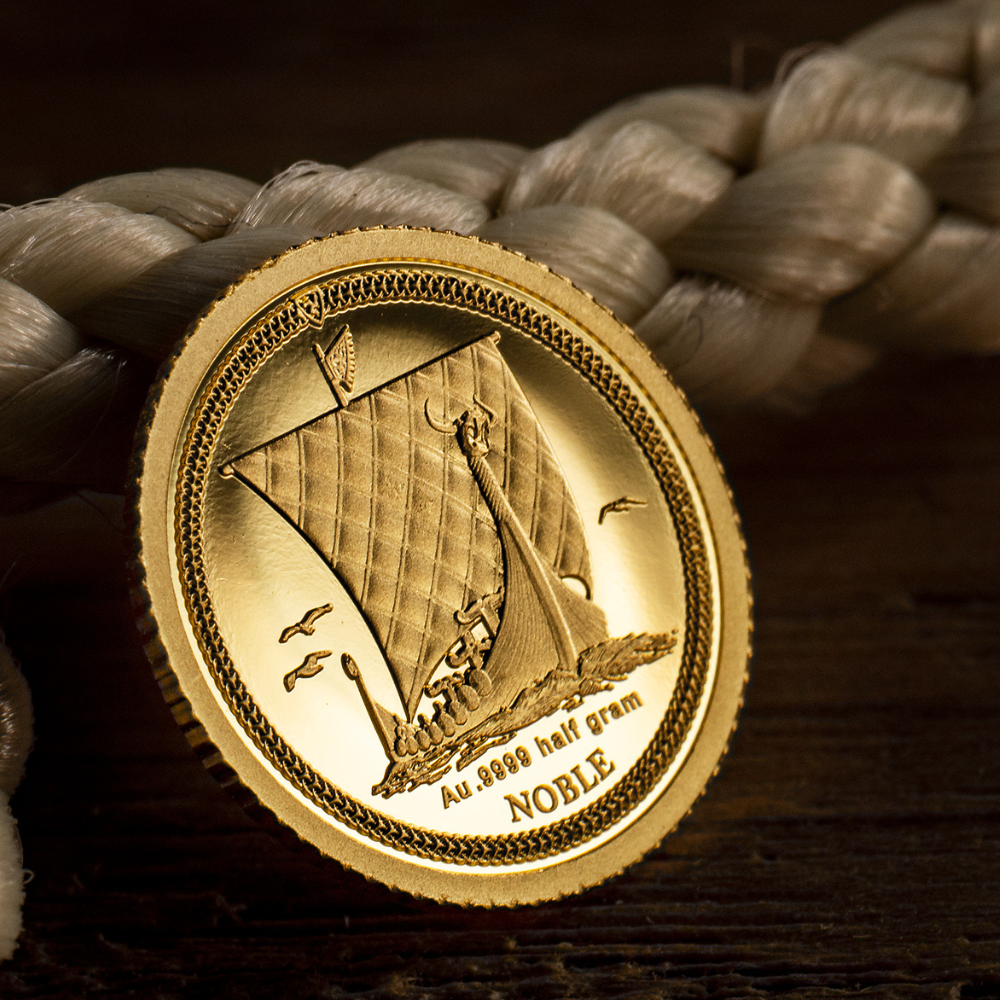 ONE NOBLE Gold Coin Isle of Man 2023