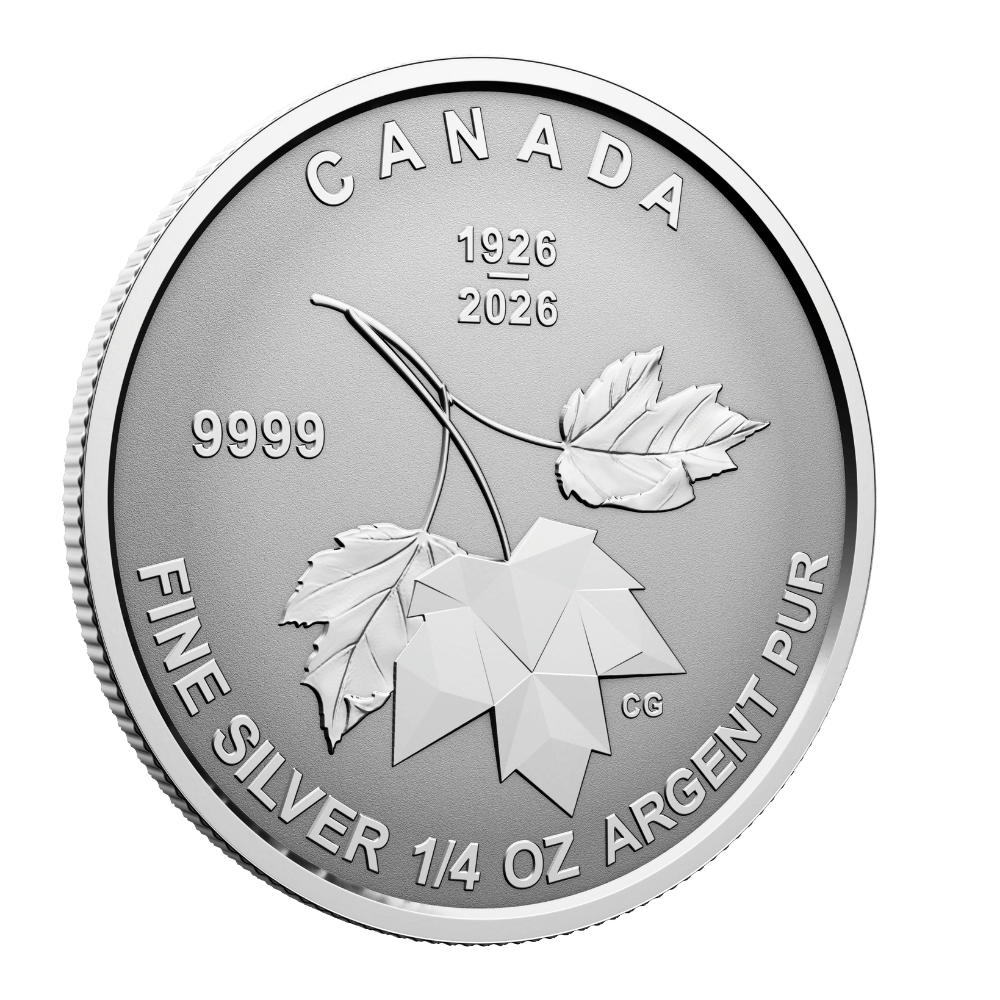 Fine Silver Fractional Set Commemorate the 100ᵗʰ Birthday of Queen Elizabeth II 2026 Royal Canadian Mint