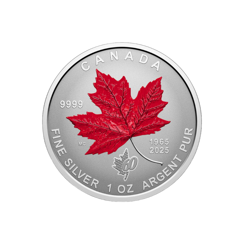 60th Anniversary of Canada’s Flag Fractional Set Silver Coins Canada 2025