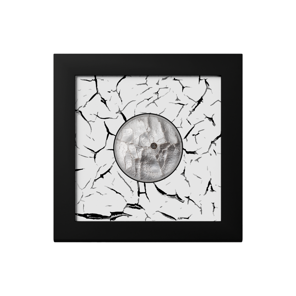ABA PANU Meteorite Impacts 1 Oz Silver Coin $5 Cook Islands 2022