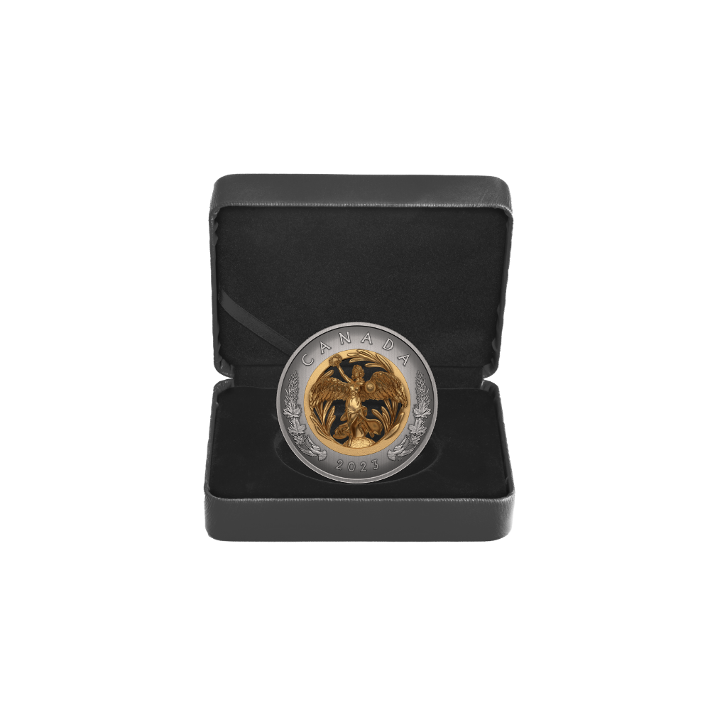 ALLEGORY OF PEACE Silver Coin $50 Canada 2023