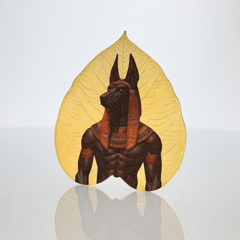 Anubis Leaves of the Nile 1 Oz Silver Coin 2025