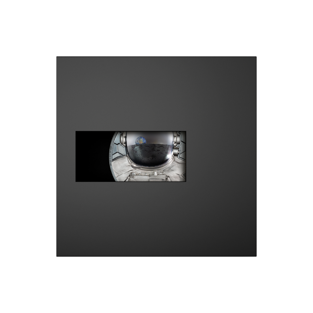 ASTRONAUT Real Heroes KG 1 kg Silver Coin $100 Cook Islands 2024