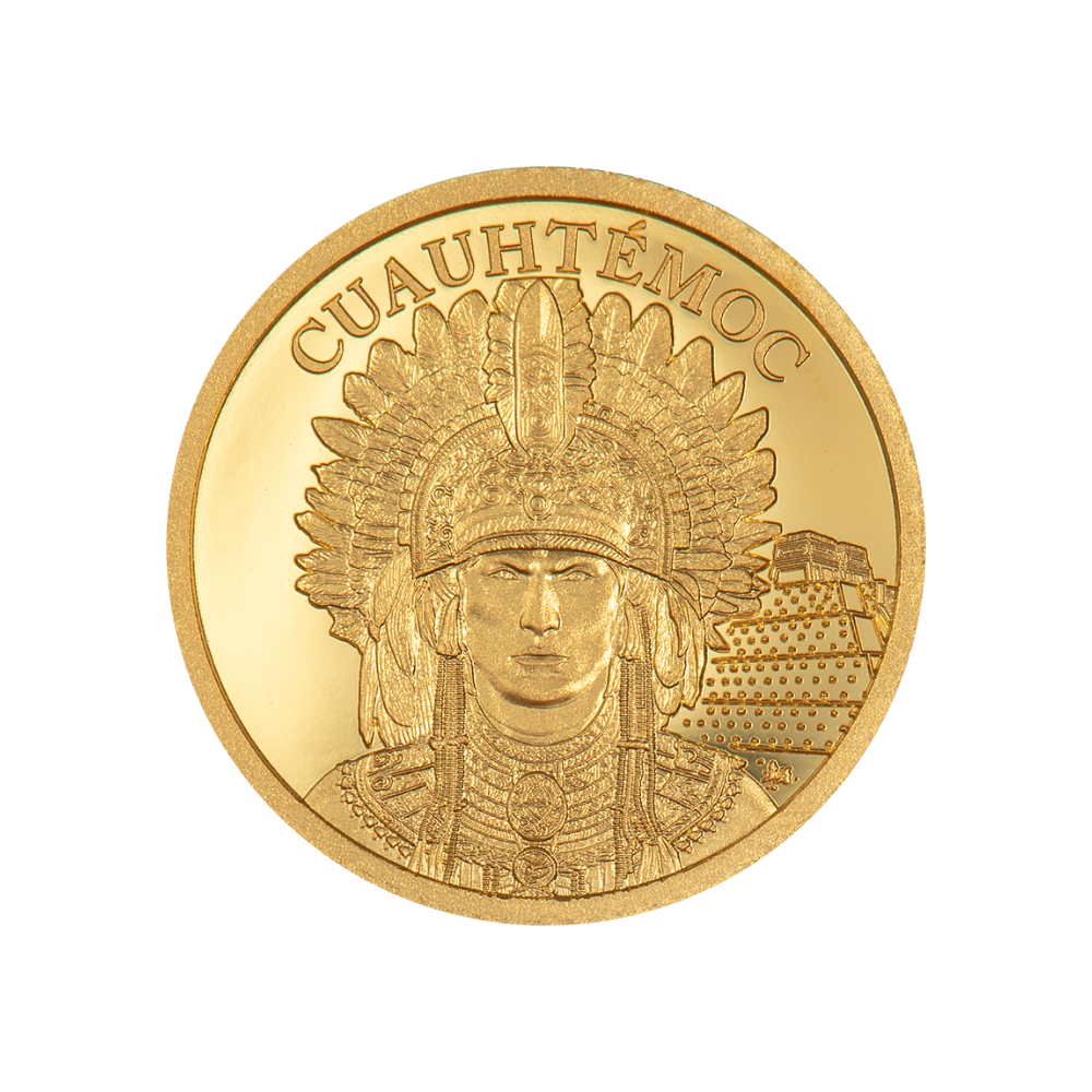 AZTEC EMPIRE Gold Coin $5 Cook Islands 2025