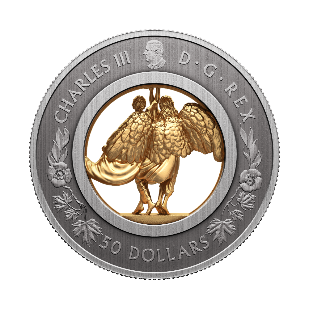 Allegories of Peace and Freedom Fine Silver Coin Canada 2026 Royal Canadian Mint