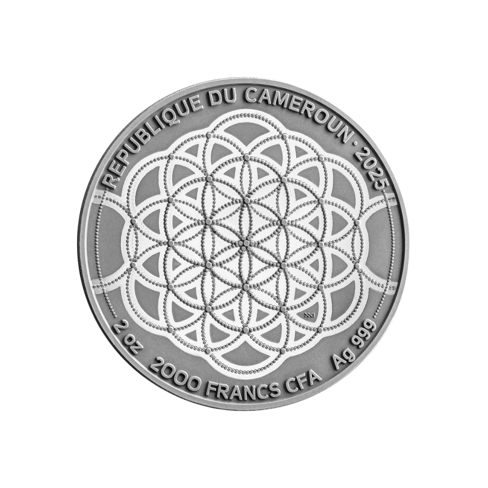 American Bison Patterns of The World 2 Oz Silver Coin 2025