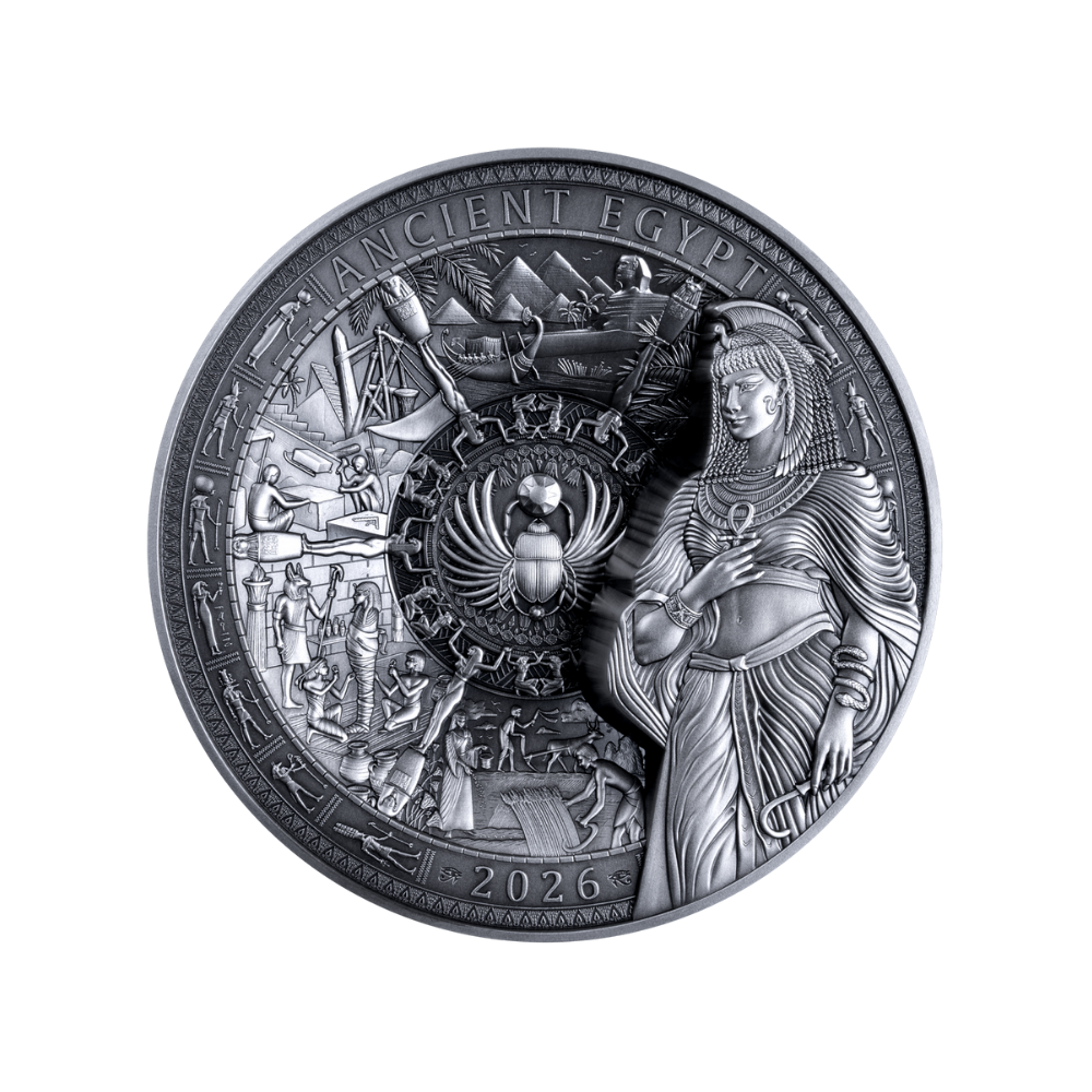 Ancient Egypt 1 Kg Silver Coin 2026 MDM